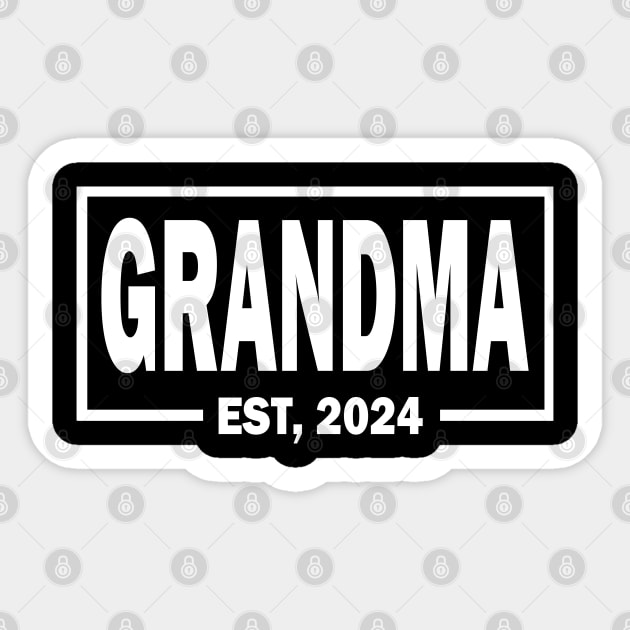 Grandma est 2024 Sticker by mdr design